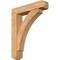 Ekena Millwork Thorton Craftsman Smooth Bracket w/ Offset Brace, Western Red Cedar, 7 1/2"W x 34"D x 42"H BKT0806X34X42THR04SWR - alternate 1